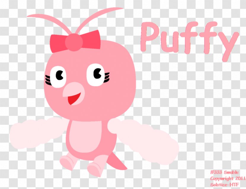 Pokémon Ruby And Sapphire Swablu Art - Cartoon - Puffy Transparent PNG