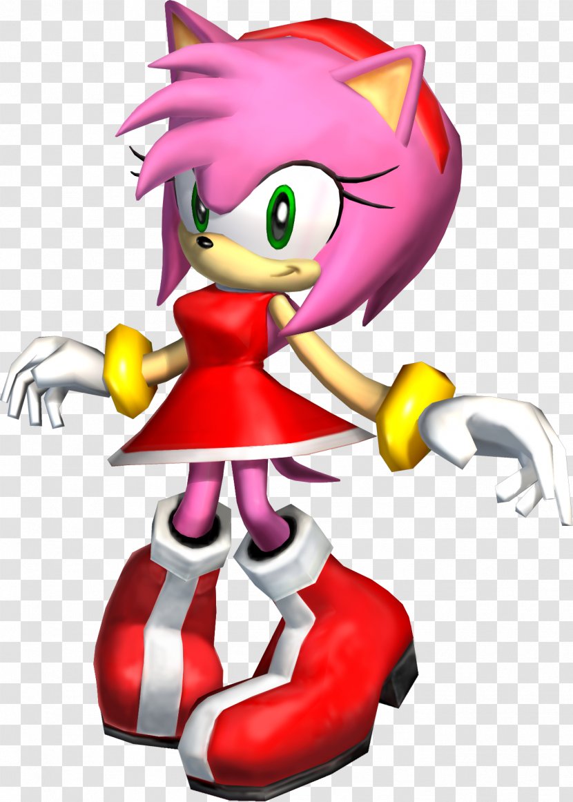 Sonic Adventure 2 Battle The Hedgehog Amy Rose - Silhouette - Runners Vector Transparent PNG