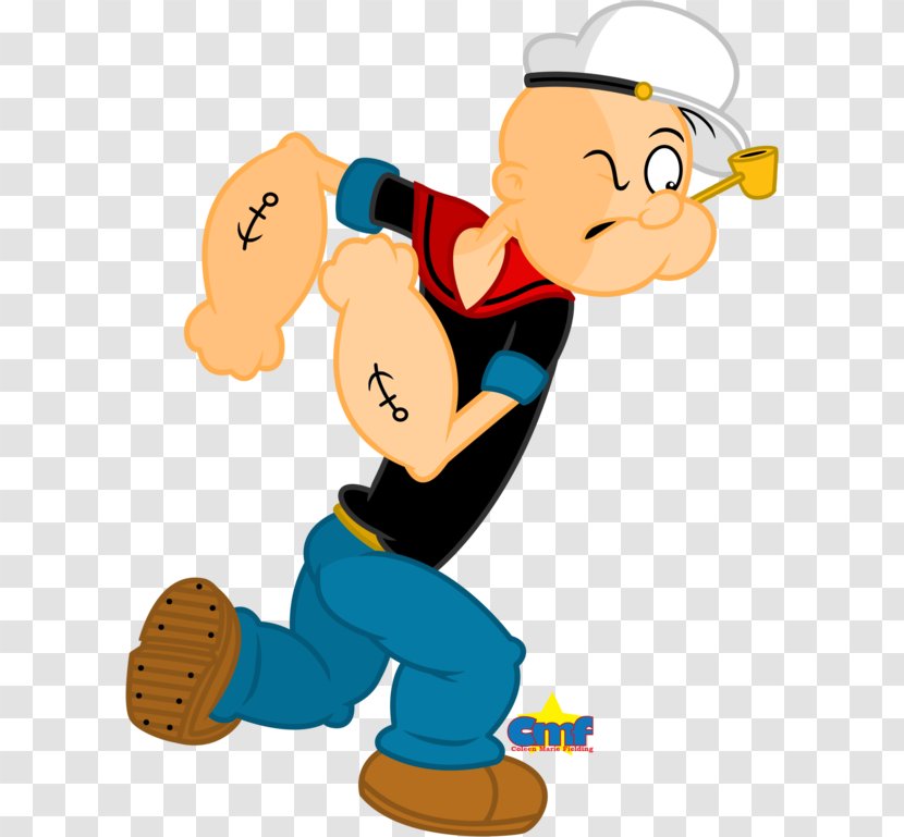 Cartoon Popeye DeviantArt Illustration Fan Art - Mascot - The Sailor Man Transparent PNG