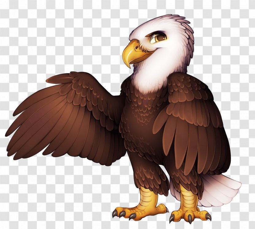 Bald Eagle Bird Golden Furry Fandom - Beak Transparent PNG