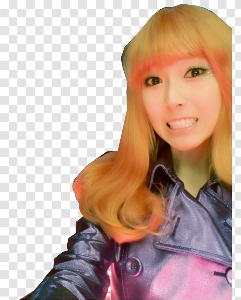 Jessica Jung Blond ZetaBoards Hair Coloring Bangs - Tree Transparent PNG