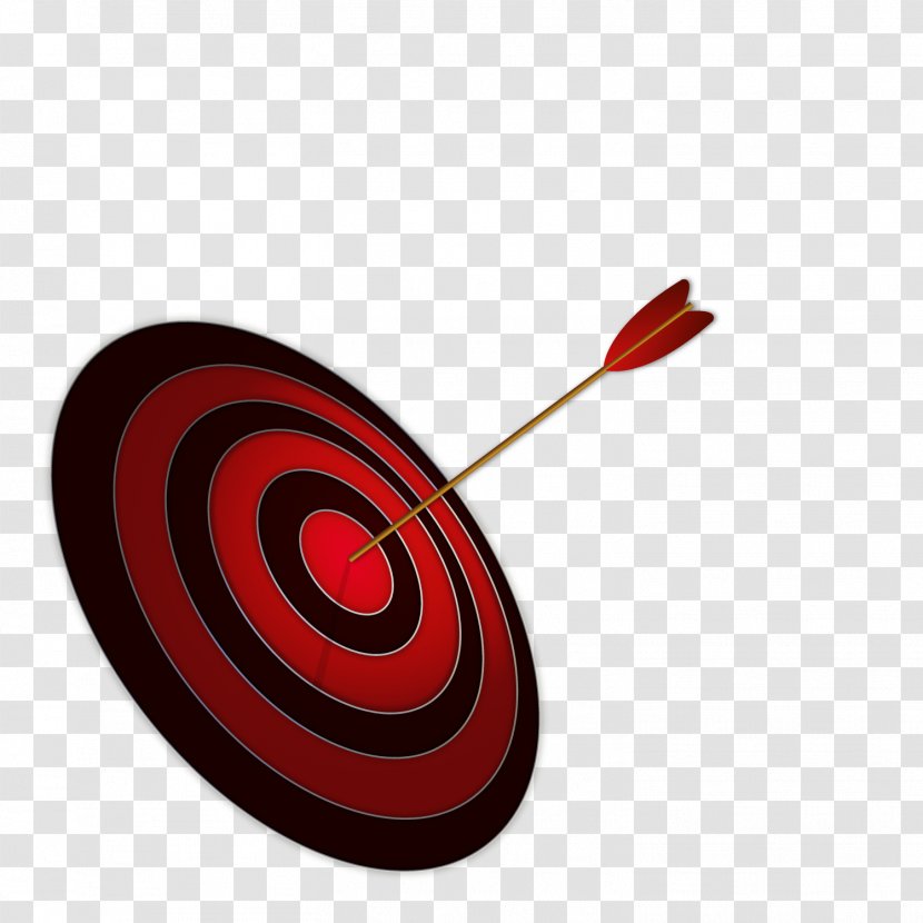 Hit Arrow Target Archery - Goal - Vector Transparent PNG