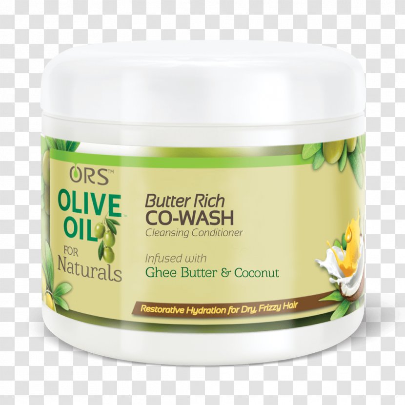 Buttercream ORS Olive Oil For Naturals Hydrating Hair Butter Smoothie - Curler Transparent PNG