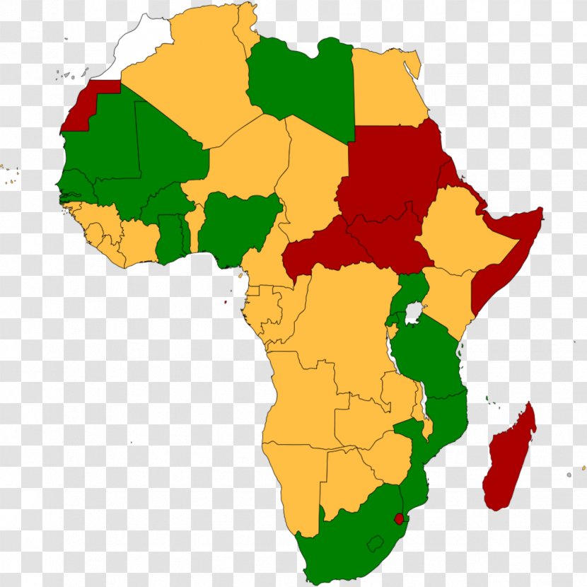 Africa United States World Map Mapa Polityczna Transparent PNG