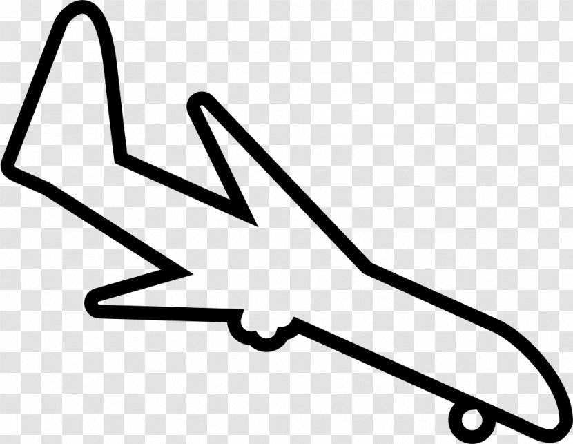 Airplane Aircraft Landing Symbol - Technology Transparent PNG