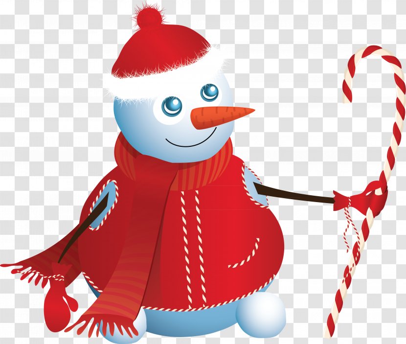Christmas Decoration Ornament Card - Snowman Transparent PNG