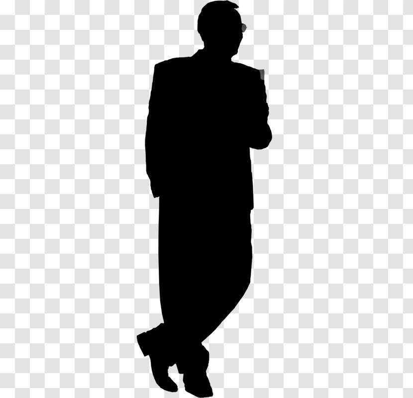 Silhouette Image Spy Illustration - Standing - Suit Transparent PNG