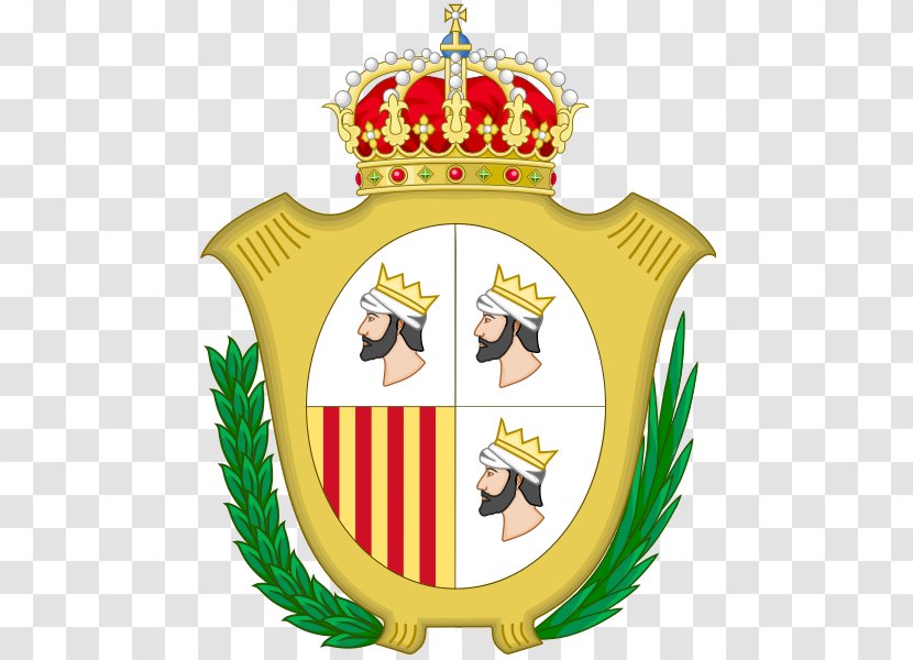 Caspe Coat Of Arms The Crown Aragon Cuarte De Huerva - Gules Transparent PNG