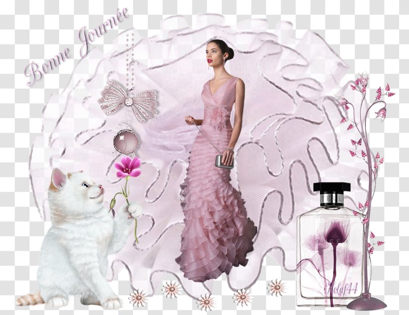 Fashion Design Gown Pink M Transparent PNG