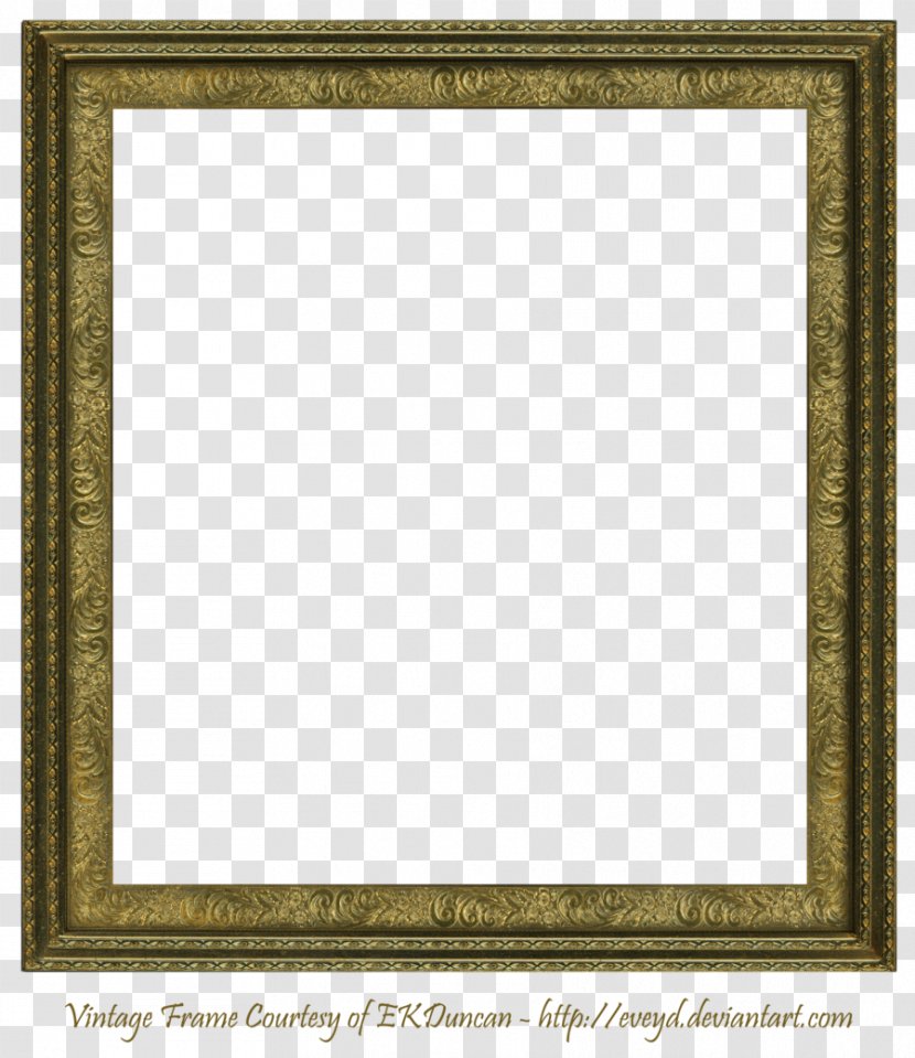 Picture Frame Square Clip Art - Pattern - Transparent Image Transparent PNG