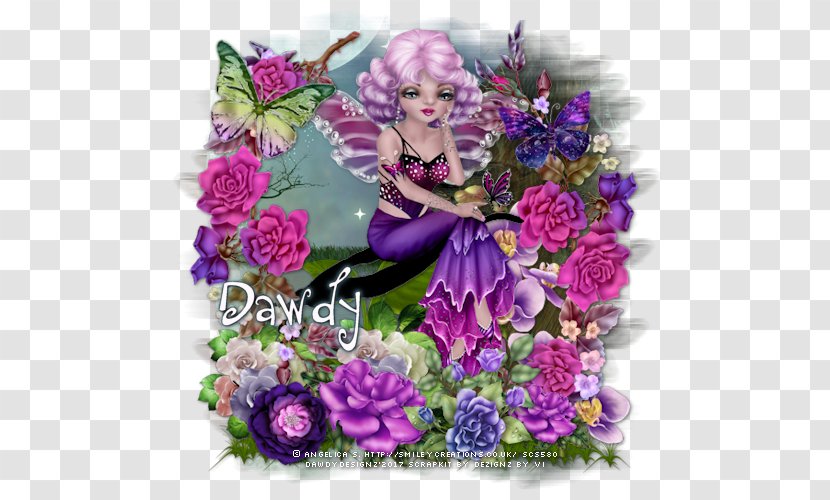 Floral Design Cut Flowers Fairy Flower Bouquet - Rose Family Transparent PNG