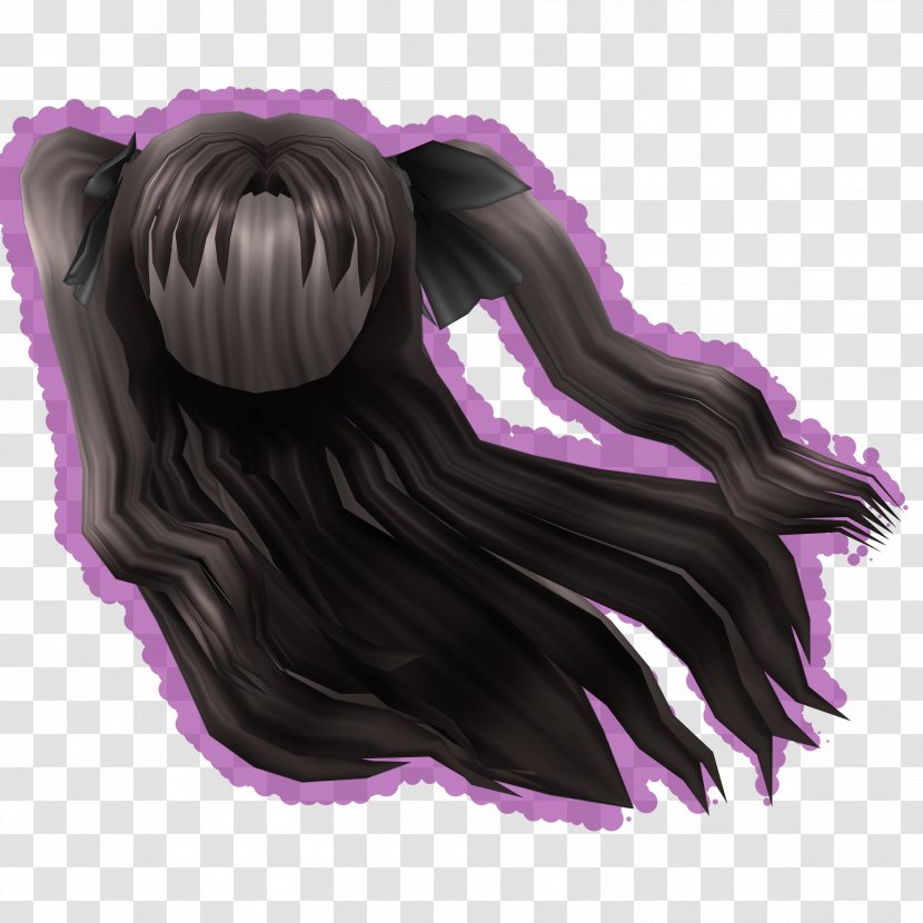 Rin Tōsaka Black Hair Long Ponytail Transparent PNG