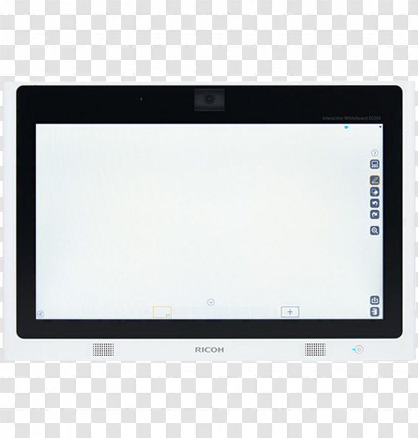 Interactive Whiteboard Computer Monitors Dry-Erase Boards Netbook Ricoh Transparent PNG