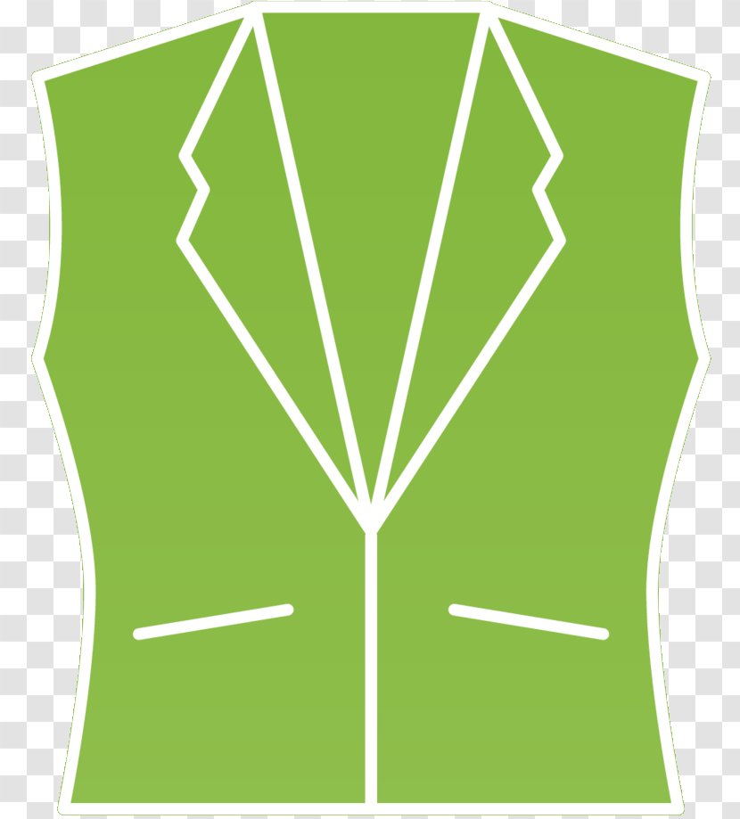 Leaf Line Product Design Angle Pattern - Green Transparent PNG