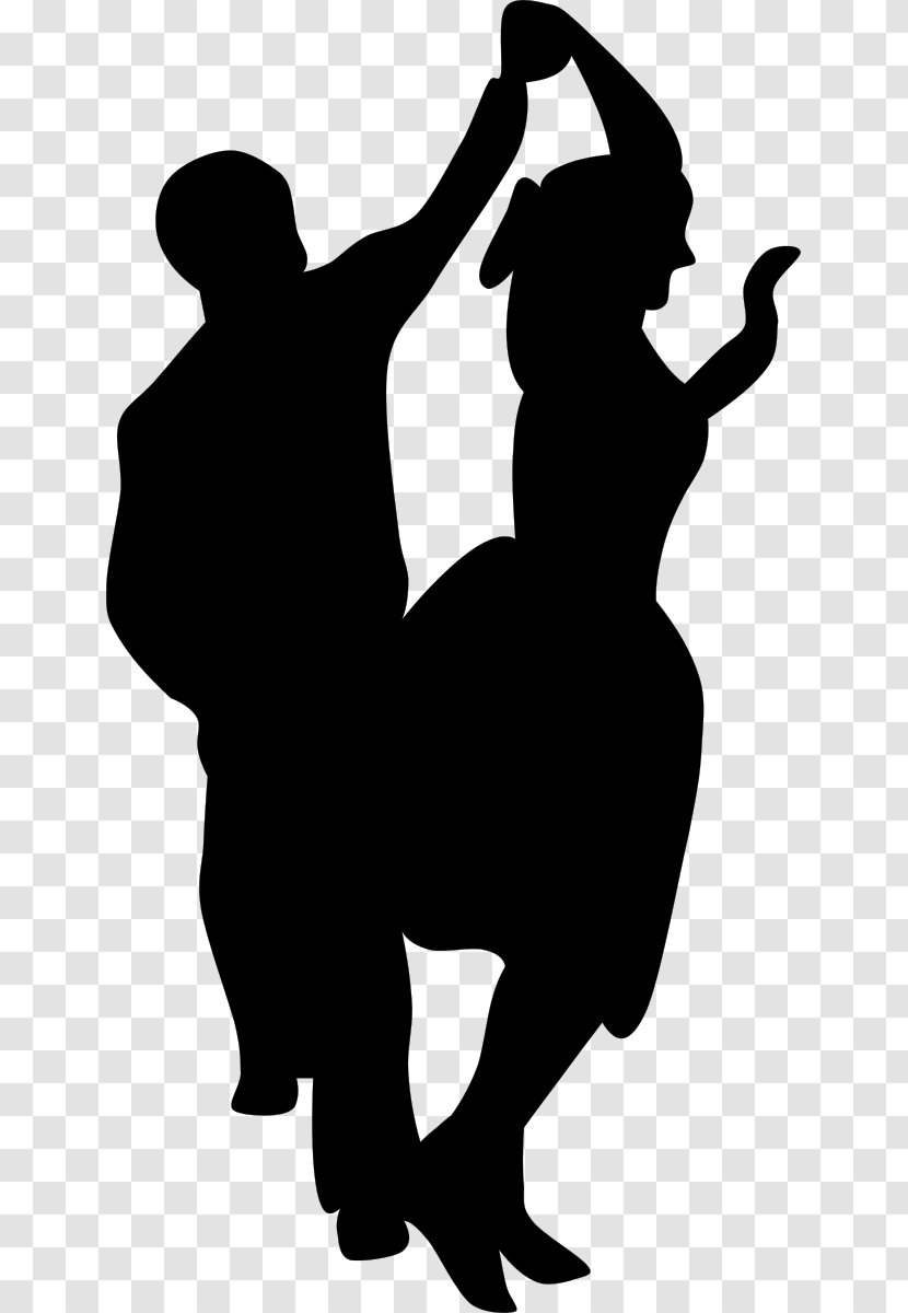 Dance Rock And Roll Clip Art - Monochrome Photography - Dancing Pictures Of People Transparent PNG