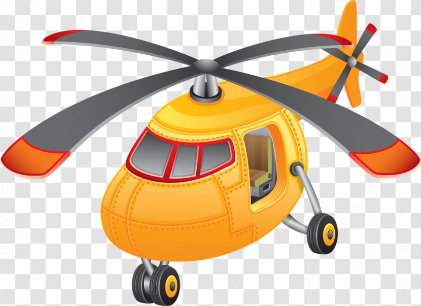 Helicopter Airplane Clip Art - Rotorcraft Transparent PNG