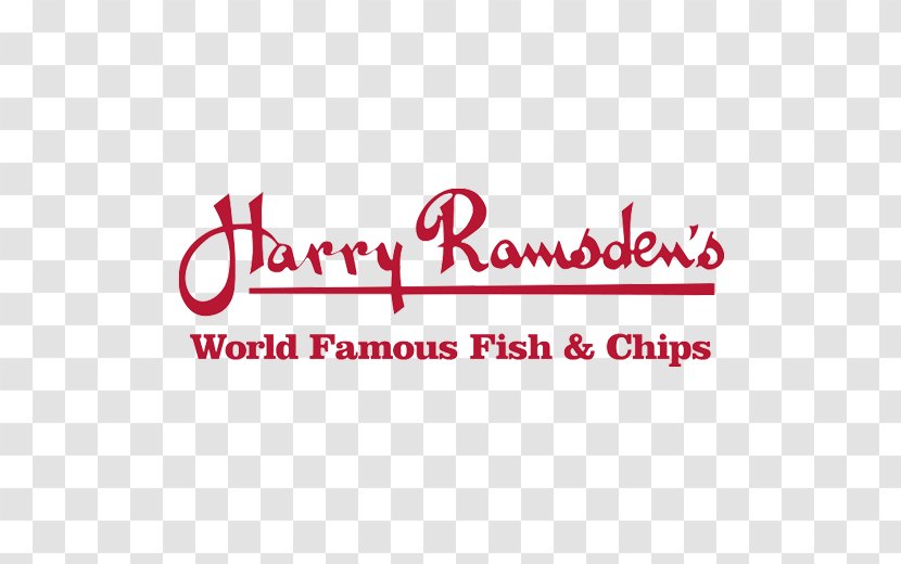 Logo Brand Line Harry Ramsden's Font - Area Transparent PNG