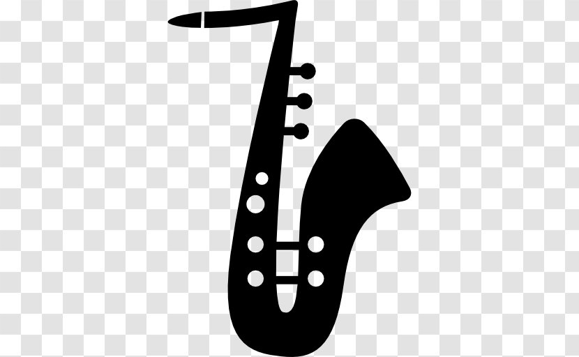 Saxophone Musical Instruments Silhouette Wind Instrument - Flower - Instrumentos Musicales Transparent PNG