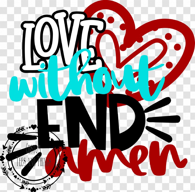 Love Without End, Amen Valentine's Day Passion - Watercolor - Multi Style Uniforms Transparent PNG