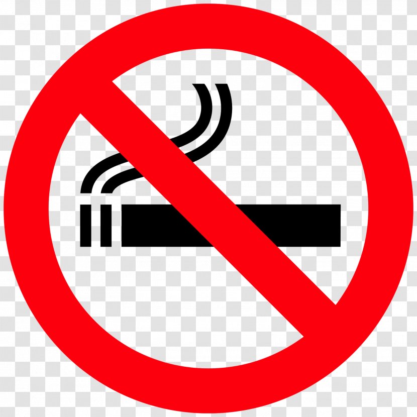 Sign Smoking Ban Clip Art - Text - No Transparent PNG