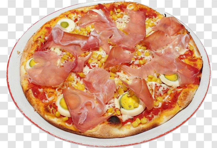 California-style Pizza Sicilian Tarte Flambée Fast Food - Pepperoni Transparent PNG