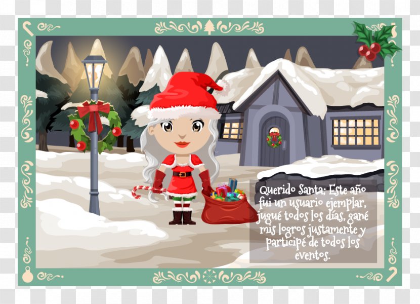 Christmas Ornament Character Fiction - Decoration - Postcard Transparent PNG