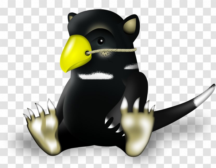 Linux.conf.au Tasmanian Devil Tuz Tux - Dog Like Mammal - Linux Transparent PNG