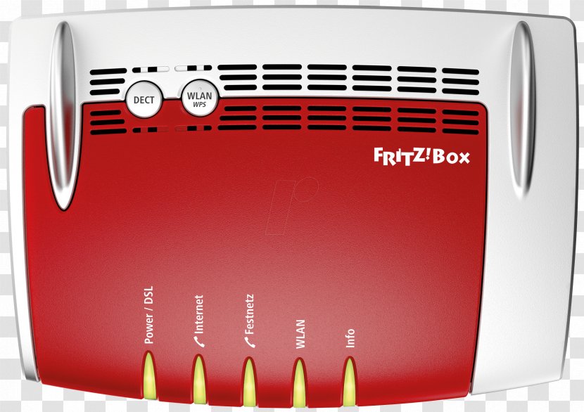 AVM Fritz!Box 7490 GmbH Router G.992.3 - Wireless - Internet Transparent PNG