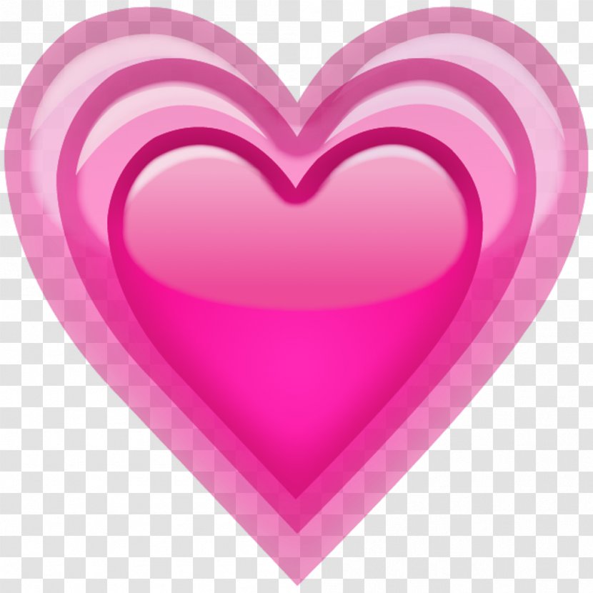 Emoji Heart Symbol - Flower - Blushing Transparent PNG