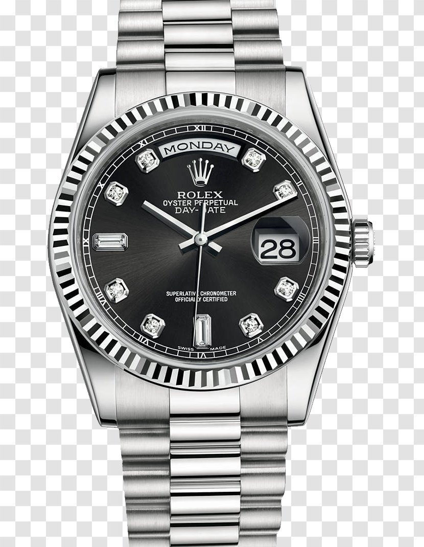 Rolex Datejust Day-Date Watch Jewellery - Water Resistant Mark - Watches Image Transparent PNG