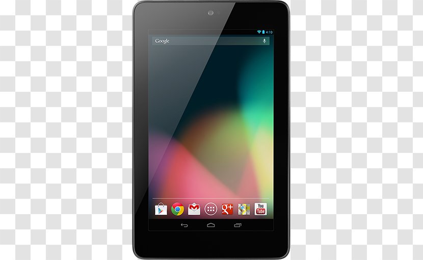 Nexus 7 10 Android Marshmallow Wi-Fi - Mobile Device Transparent PNG