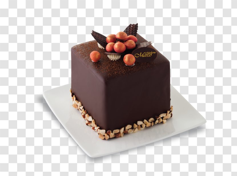 Chocolate Cake Sachertorte Petit Four Praline - Truffle - Bakery Products Transparent PNG