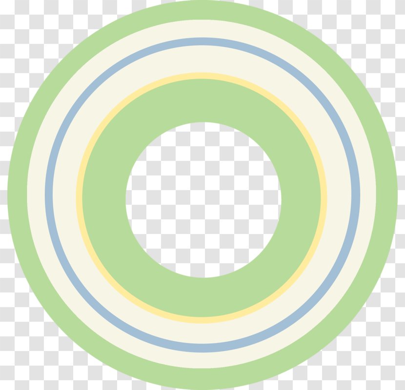 Light Simple Circles Color - Green Transparent PNG