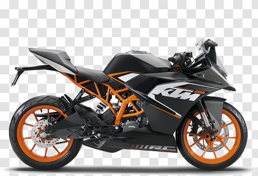 KTM RC 390 Bajaj Auto Motorcycle 200 Duke - Wheel Transparent PNG