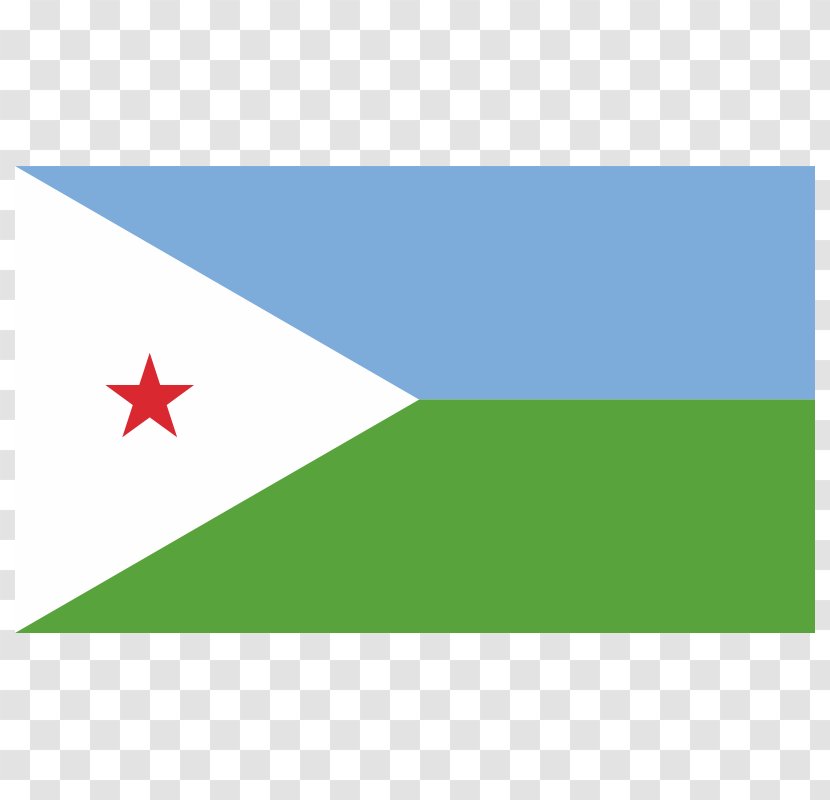Flag Of Djibouti National Emblem Vector Graphics - Logo Transparent PNG