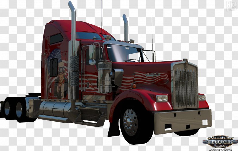 American Truck Simulator Euro 2 Driver - Automotive Wheel System Transparent PNG