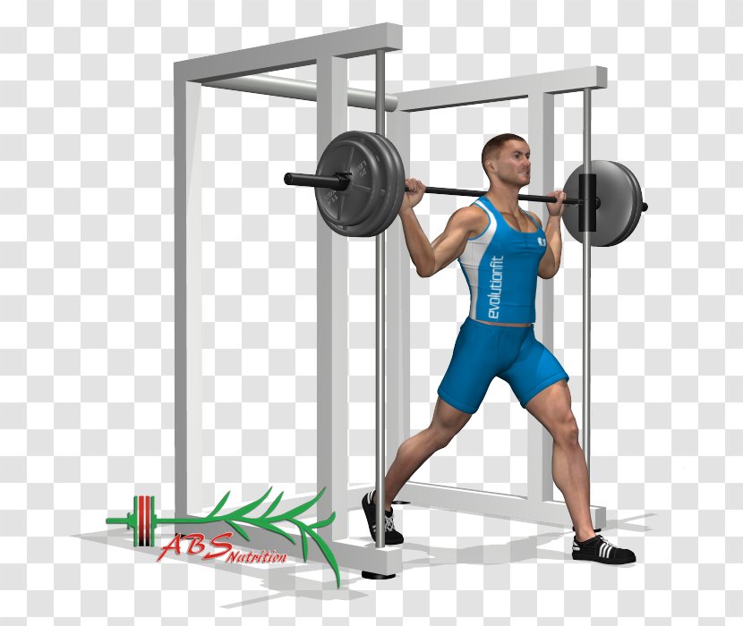 Weight Training Lunge Squat Quadriceps Femoris Muscle Exercise - Shoulder - Dumbbell Transparent PNG