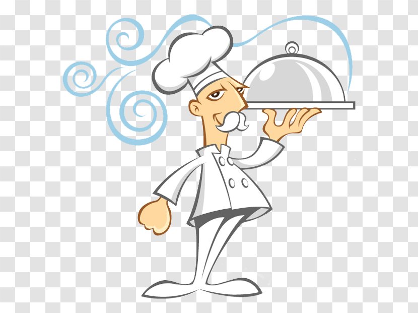 Chef Cooking Restaurant - Silhouette Transparent PNG