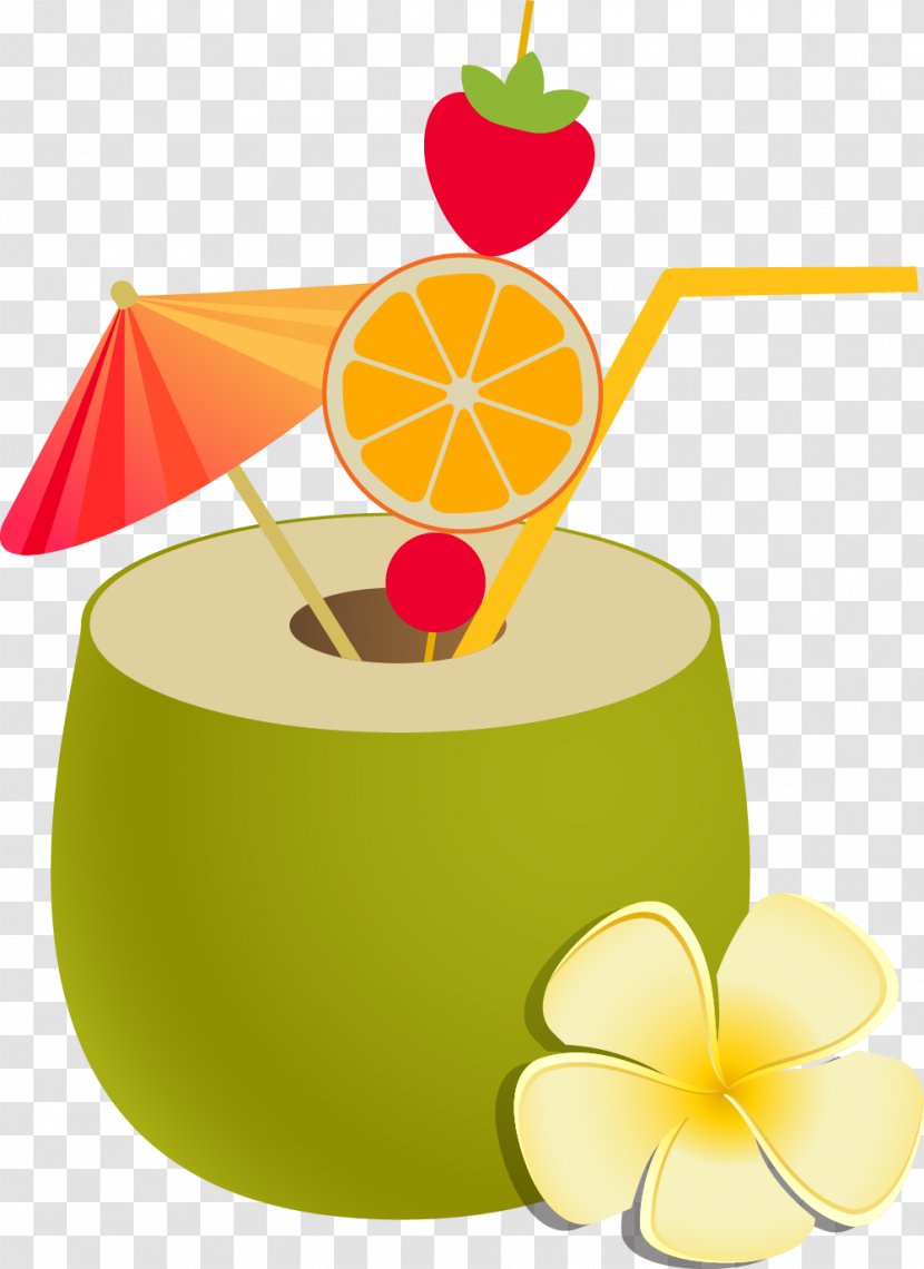 Juice Coconut Milk Nata De Coco Water Fruit - Great Green Transparent PNG