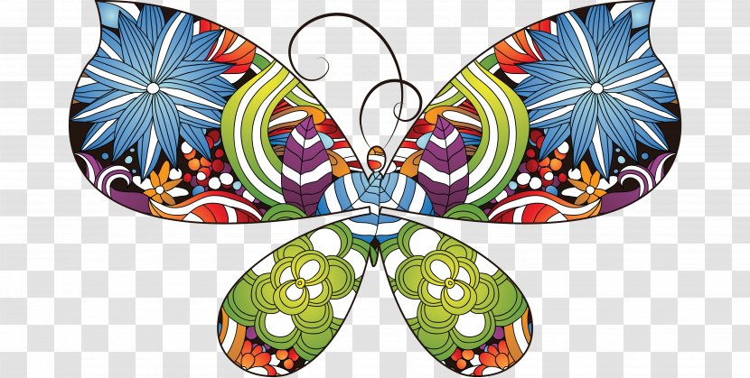 Butterfly Light Color Flower - Description Transparent PNG