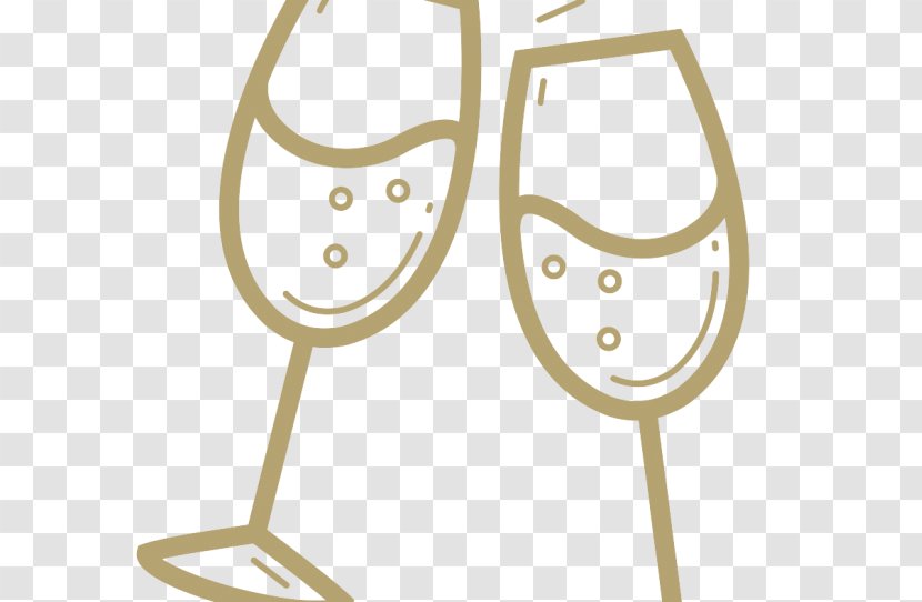 Champagne Wine Toast Wedding Symbol - Tableware Transparent PNG