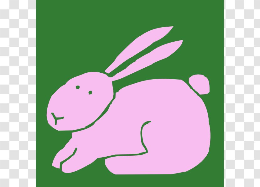 Easter Bunny Hare Rabbit Clip Art - Carnivoran - Nullification Cliparts Transparent PNG