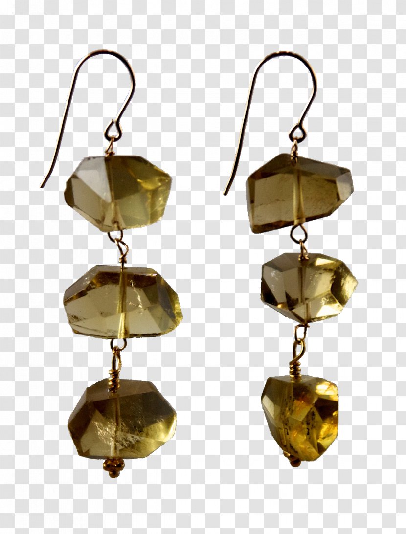 Earring Gemstone Jewellery Amber Transparent PNG