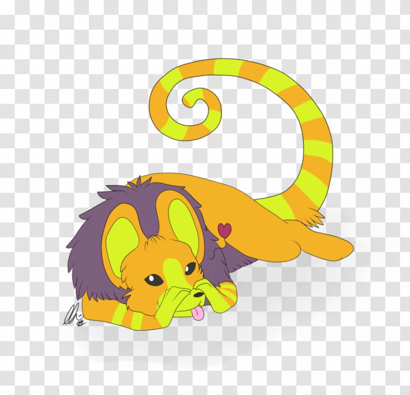 Illustration Clip Art Carnivores Product Design Character - Yellow - Cartoon Transparent PNG