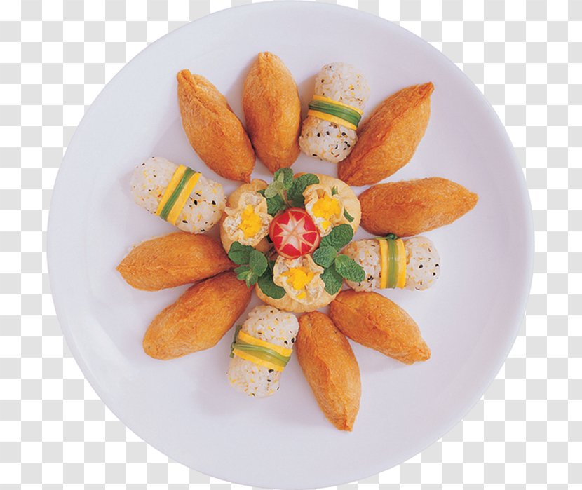 Vegetarian Cuisine Side Dish Japanese Sushi Makizushi - Appetizer Transparent PNG