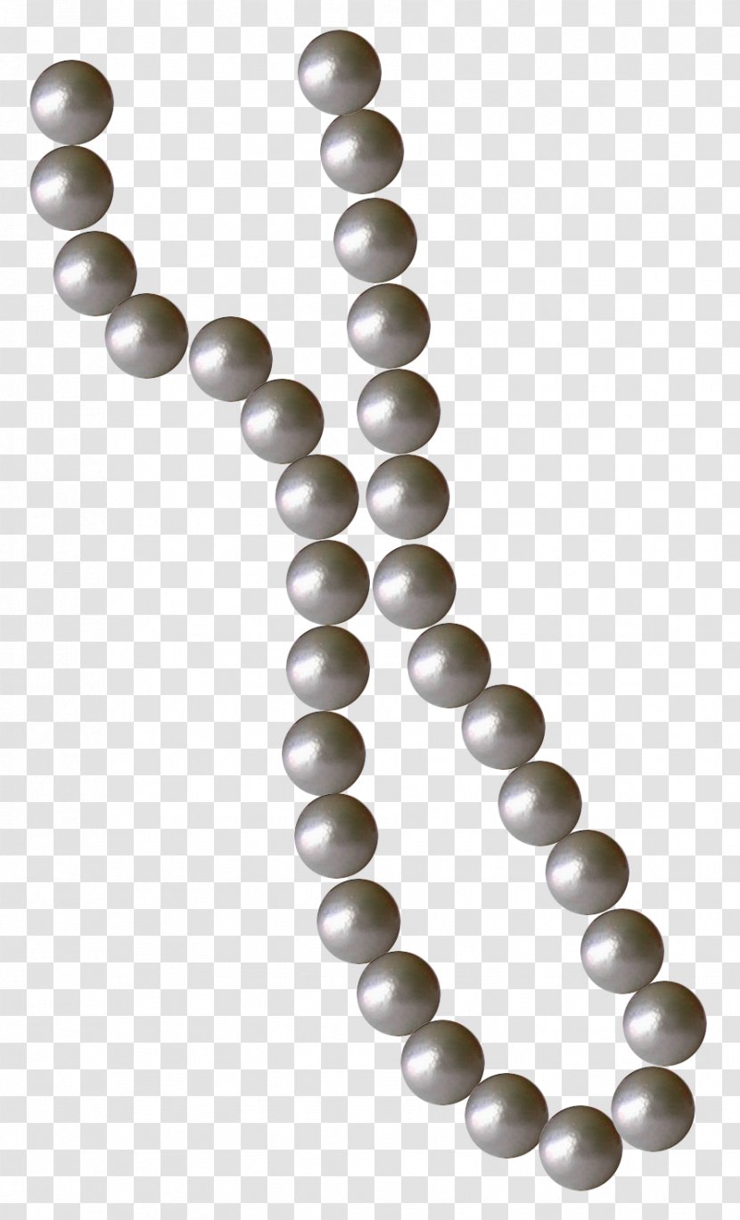 A String Of Beads Bead Stringing Clip Art - Cultured Freshwater Pearls - Pearl Transparent PNG