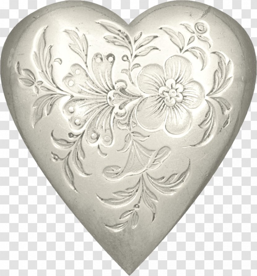 Heart Love Clip Art - Valentine S Day - Metal Transparent PNG