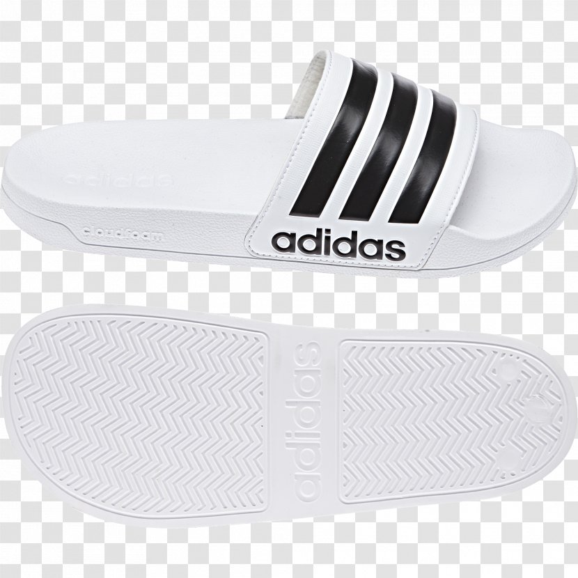 Slipper Adidas Sandals Flip-flops Slide - Sportswear - Standart Transparent PNG