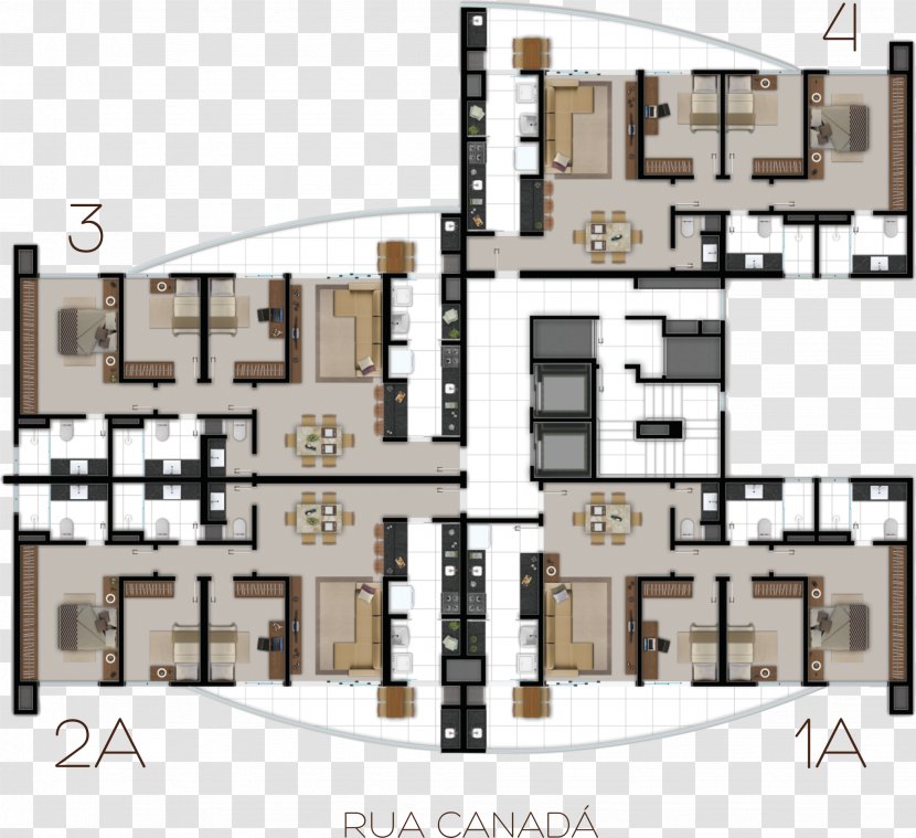 Facade Architecture Floor Plan - Afl Transparent PNG