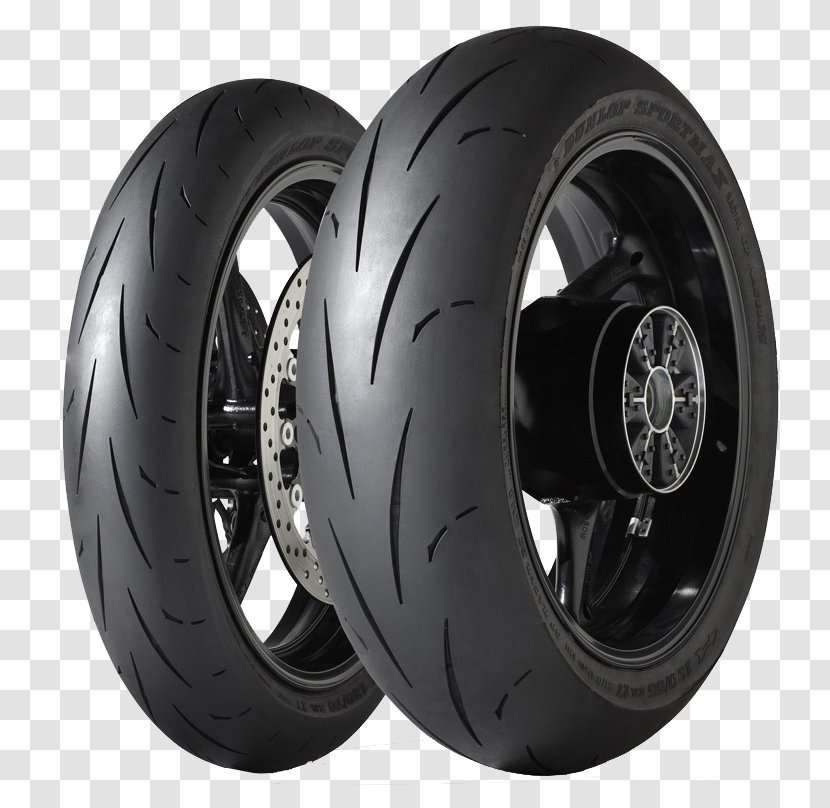 Dunlop Tyres Motorcycle Tires Car - Radial Tire Transparent PNG